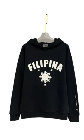 BLACK FILIPNA PULLOVER HOODIE