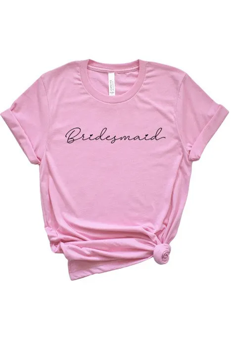 Bridesmaid Tee