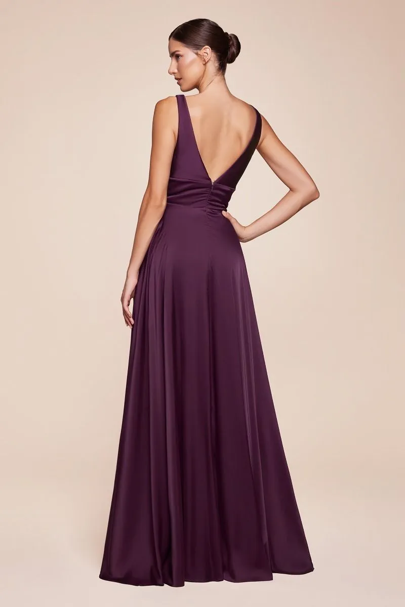 Brilliance | Satin A Line Dress | LaDivine 7469