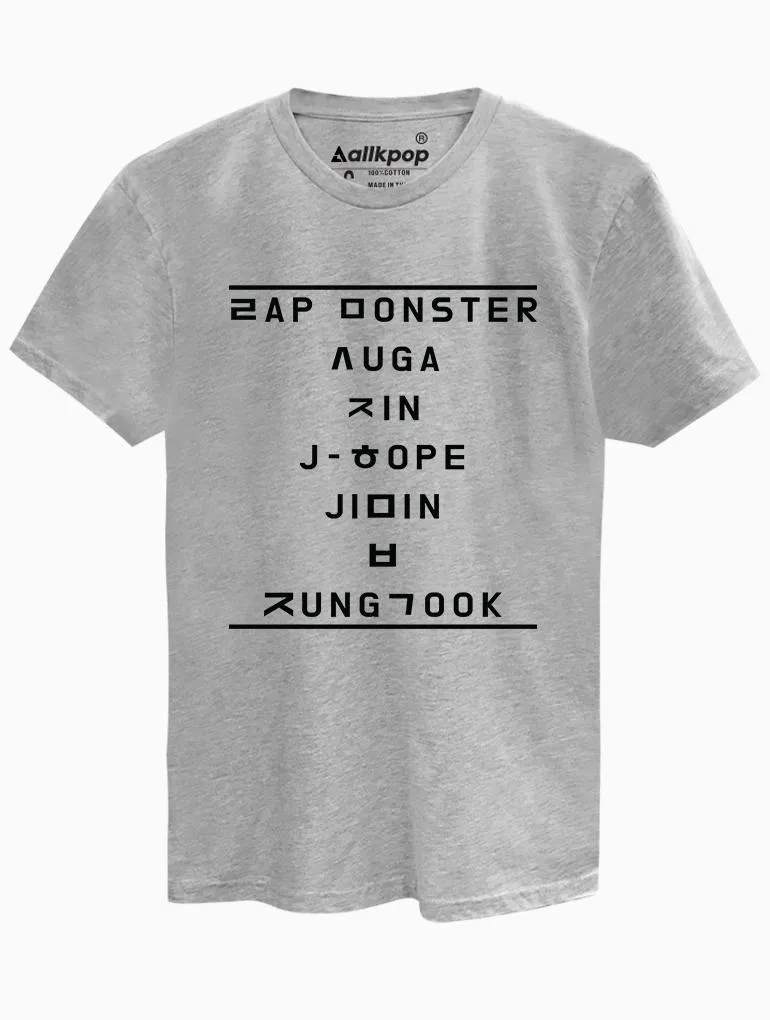 BTS Hangul Name Tee