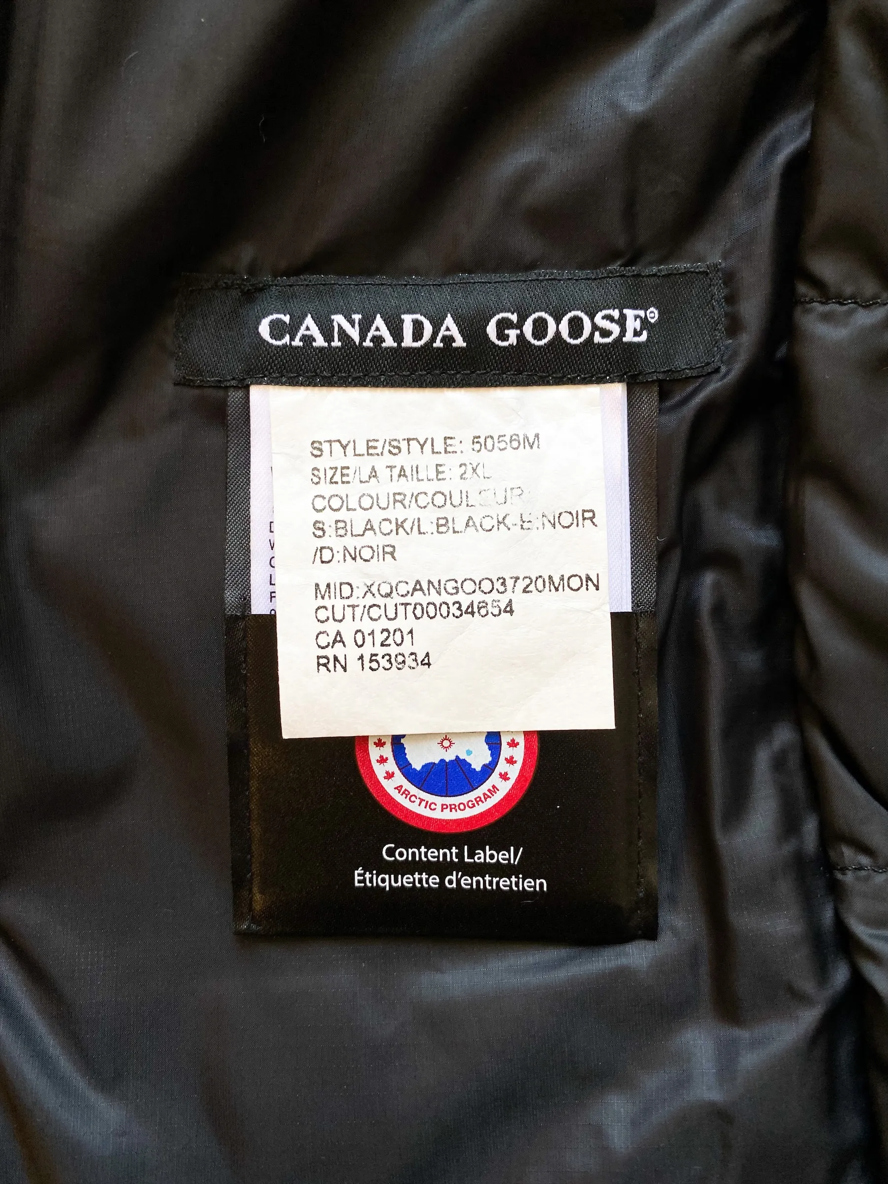 Canada Goose Black Lodge Men's Jacket