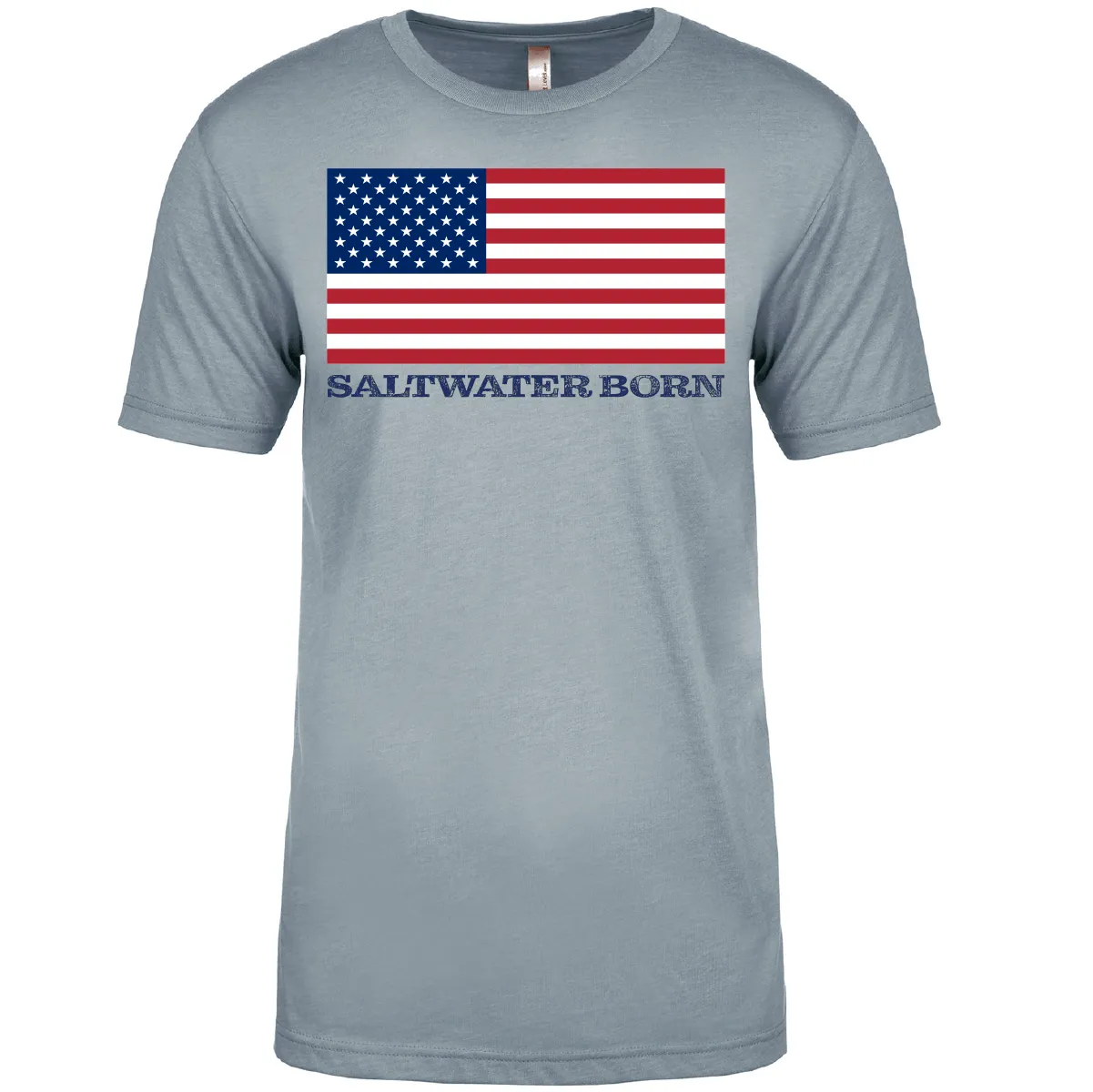 Clean American Flag Soft Tee