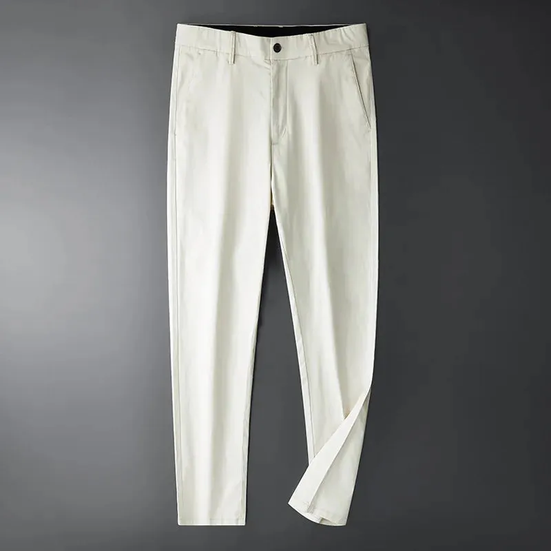 Comfortable Mid Straight Pants