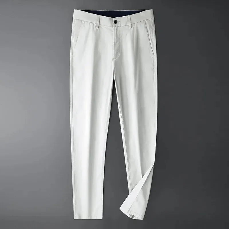 Comfortable Mid Straight Pants