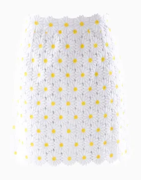 Daisy Macramé Skirt