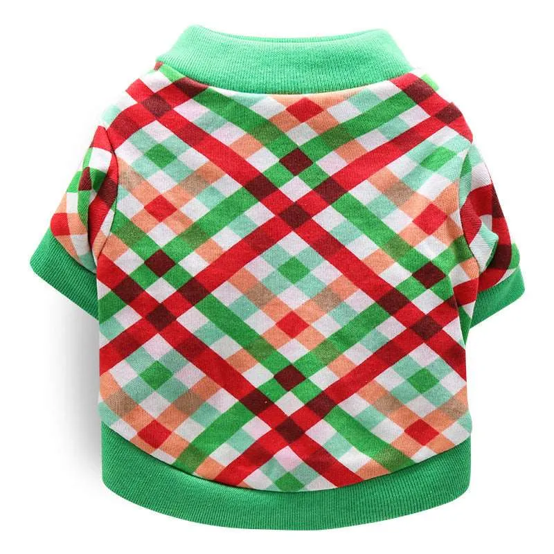 Dog Christmas Sweater - Holiday Pet Shirt for Dogs & Cats