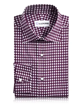 EZS Monti Soft Purple Small Gingham