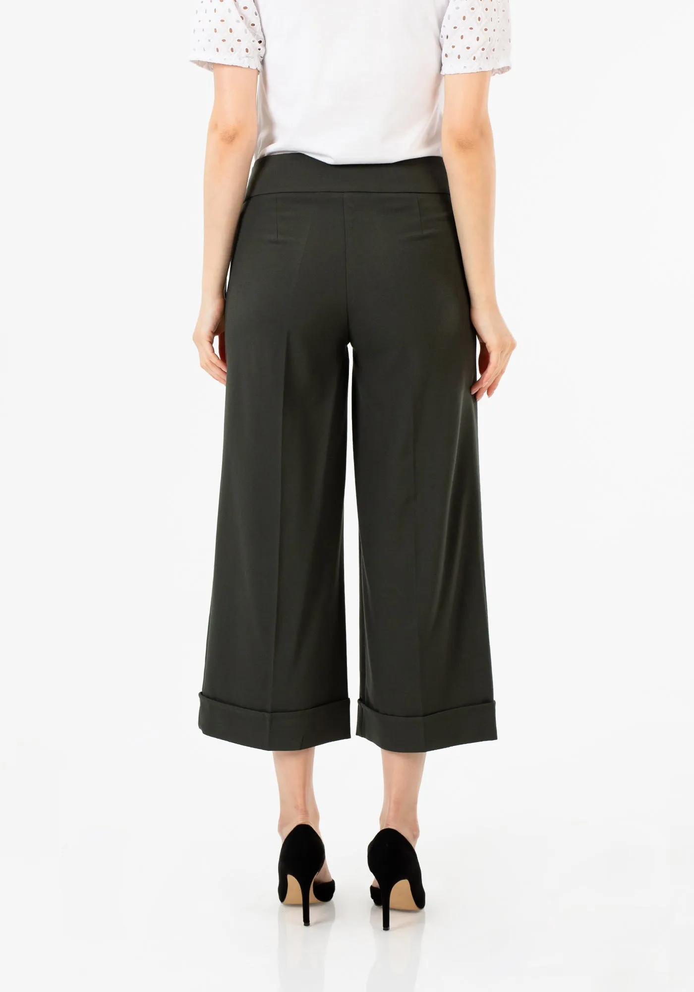 G-Line Wide Leg Cropped Pants