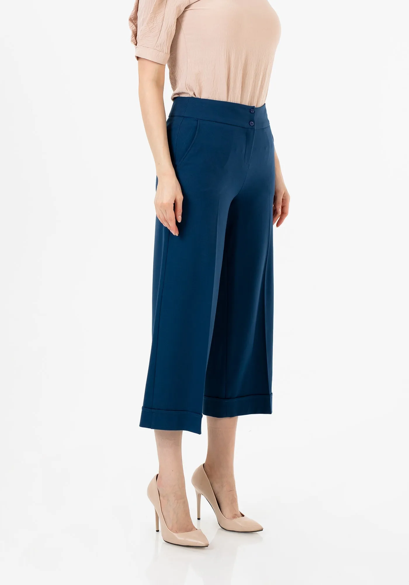 G-Line Wide Leg Cropped Pants