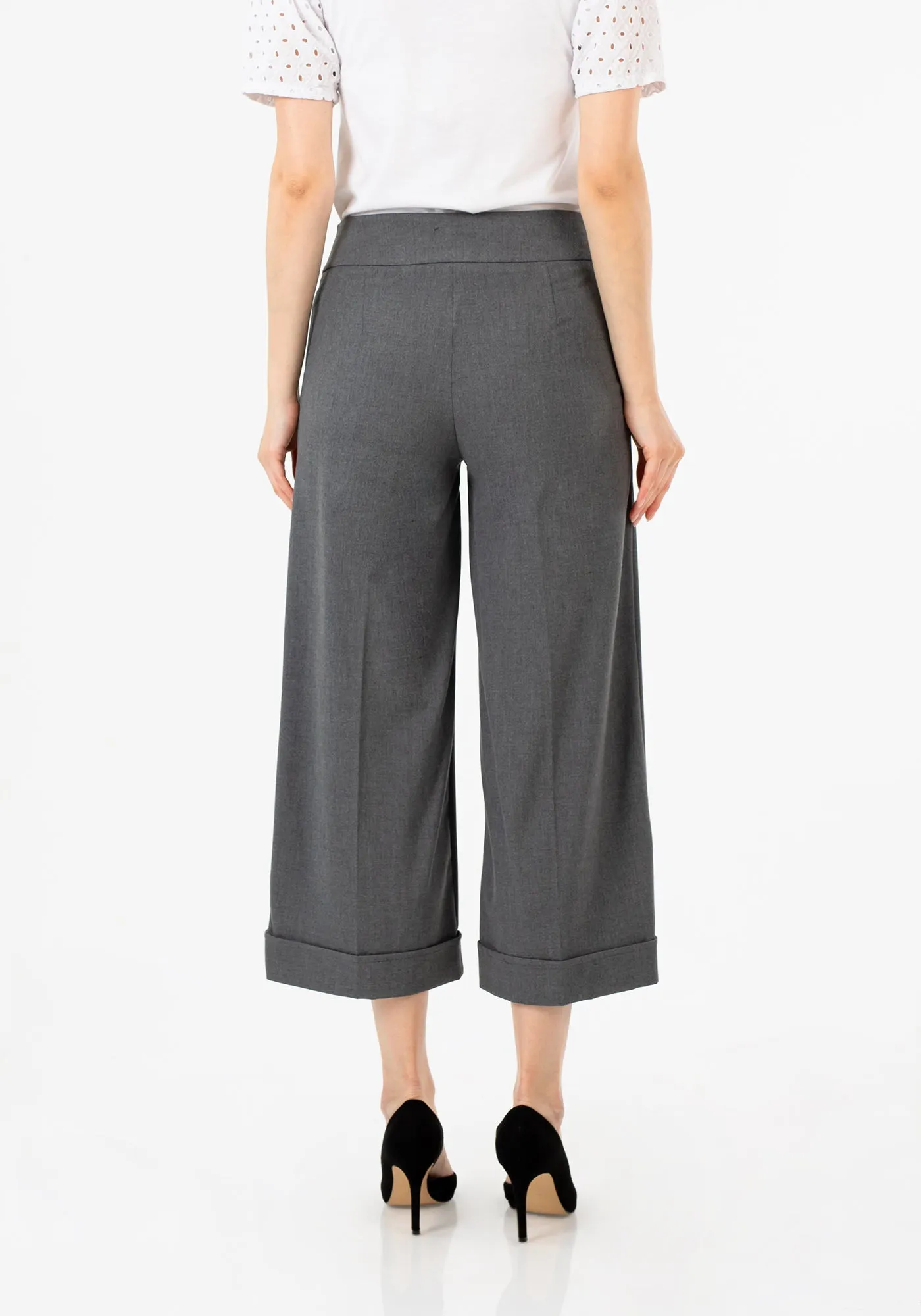 G-Line Wide Leg Cropped Pants