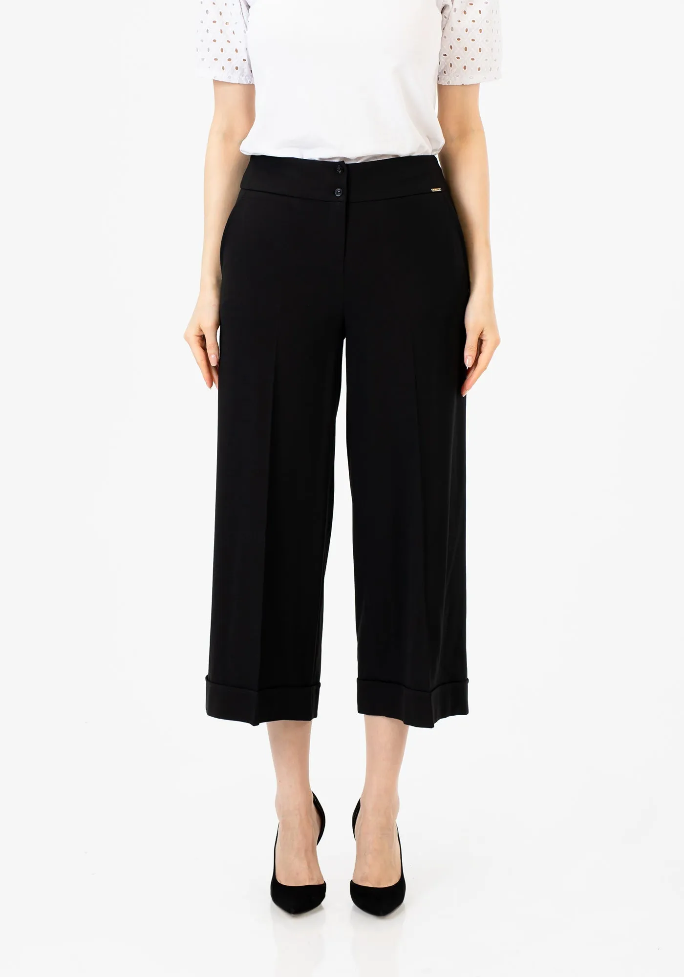 G-Line Wide Leg Cropped Pants