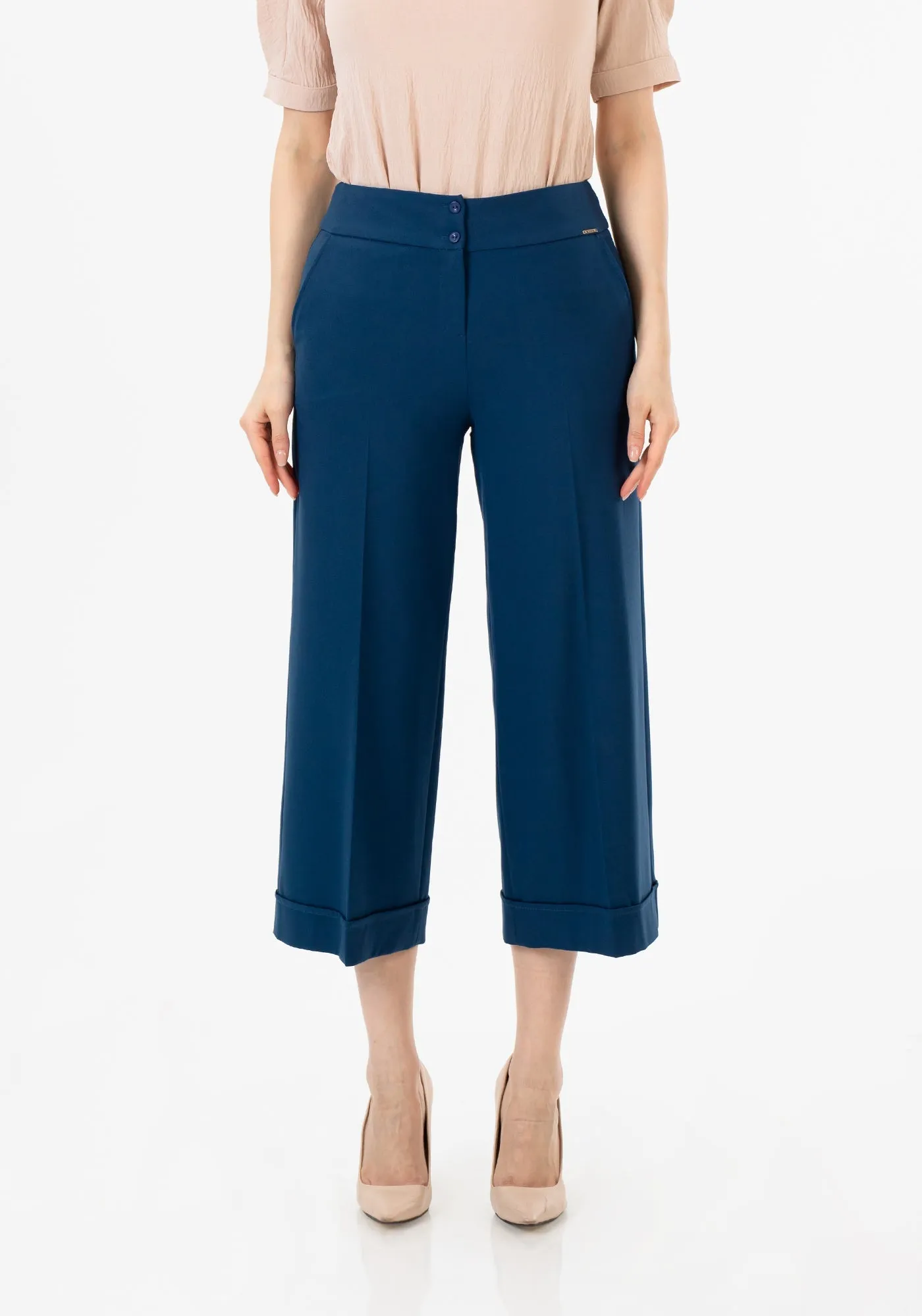 G-Line Wide Leg Cropped Pants