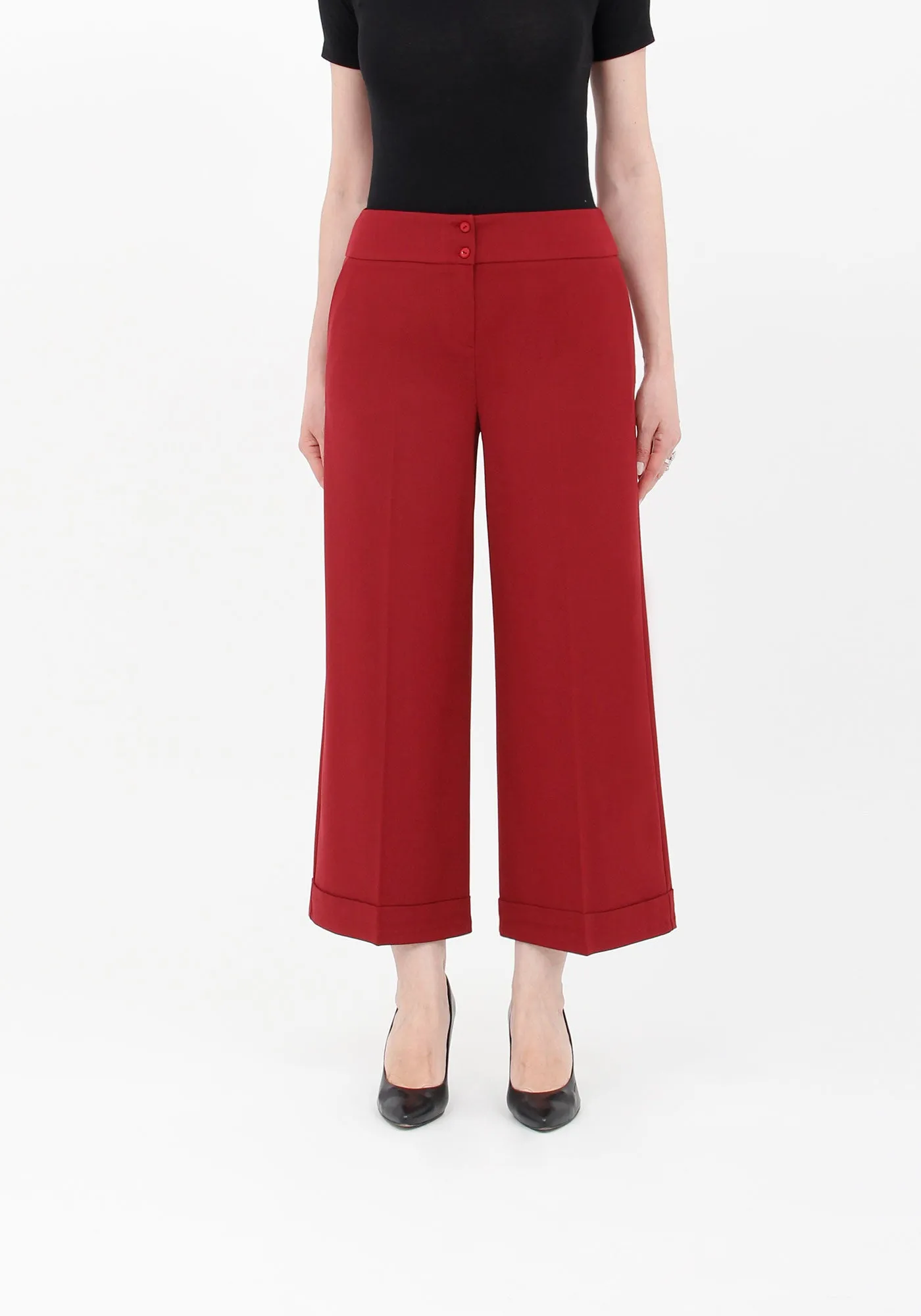 G-Line Wide Leg Cropped Pants