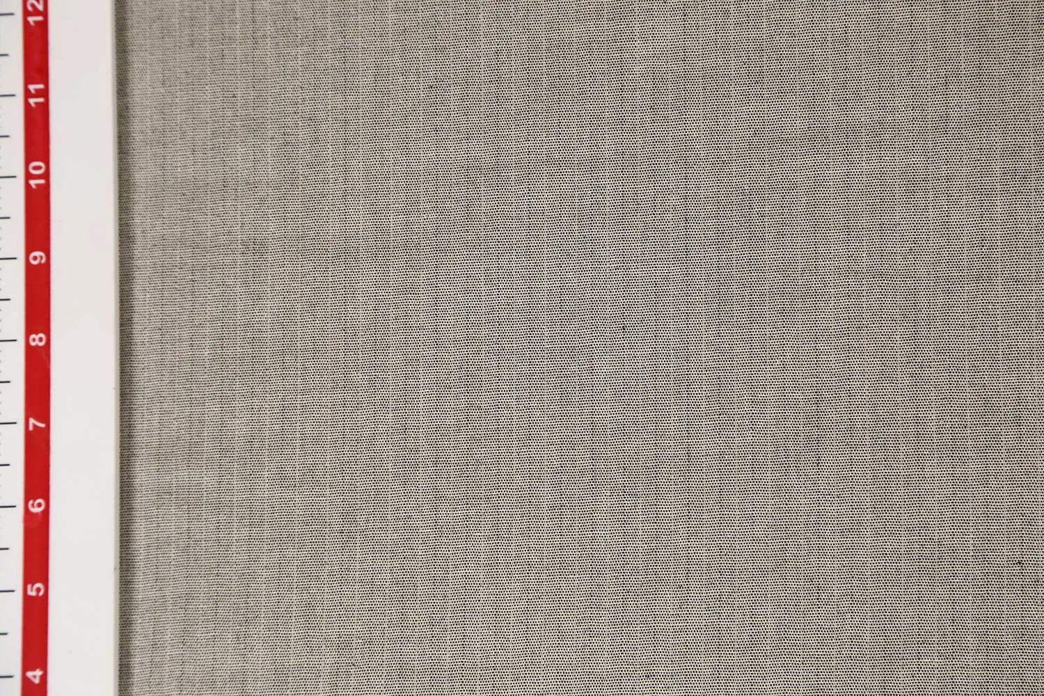 Gray Stripes Yarn Dyed Cotton Herringbone Fabric