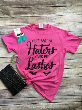 Haters and Lashes Tee