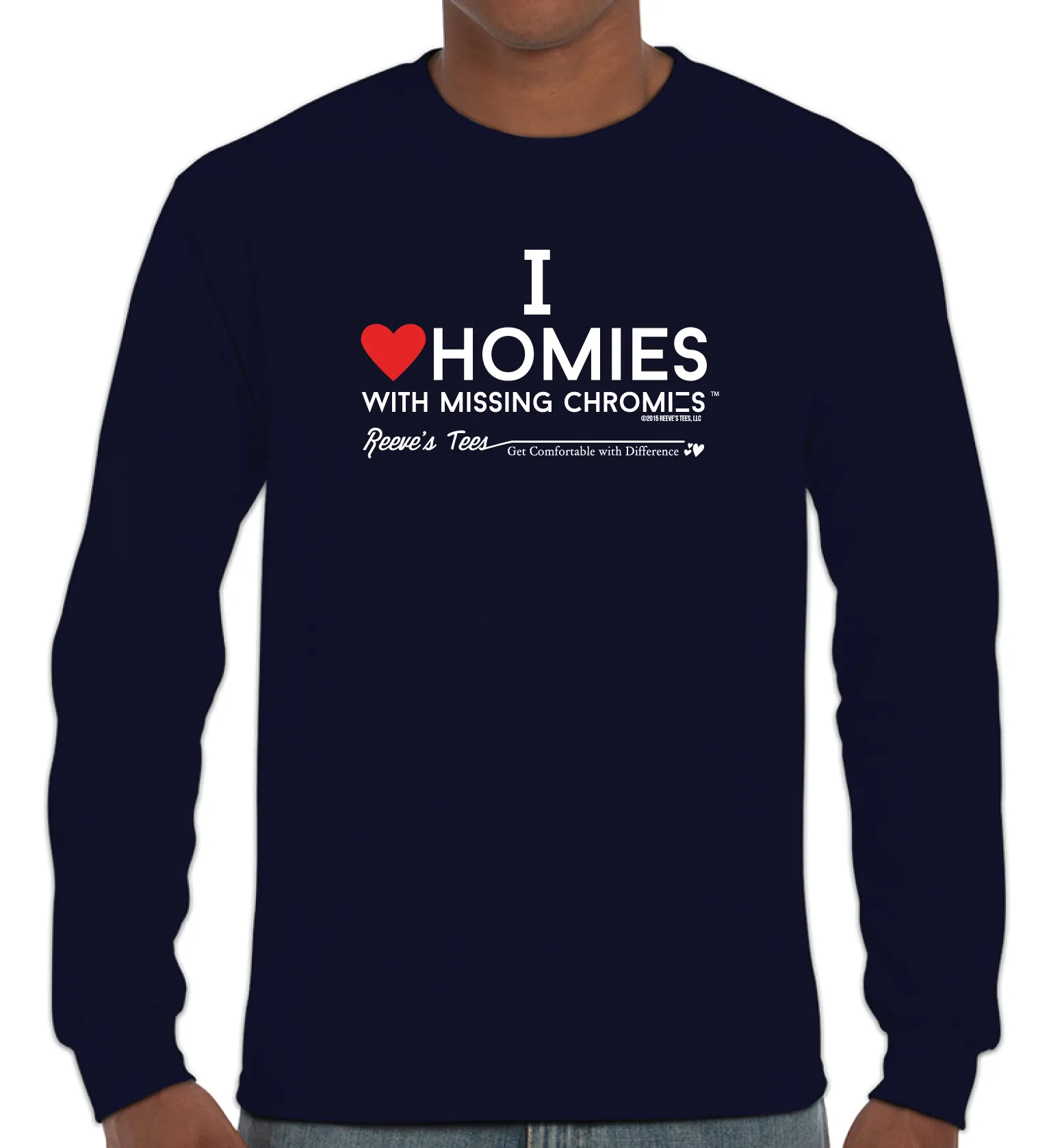 I Love Homies with MISSING Chromies - Kids - Short Sleeve Tee