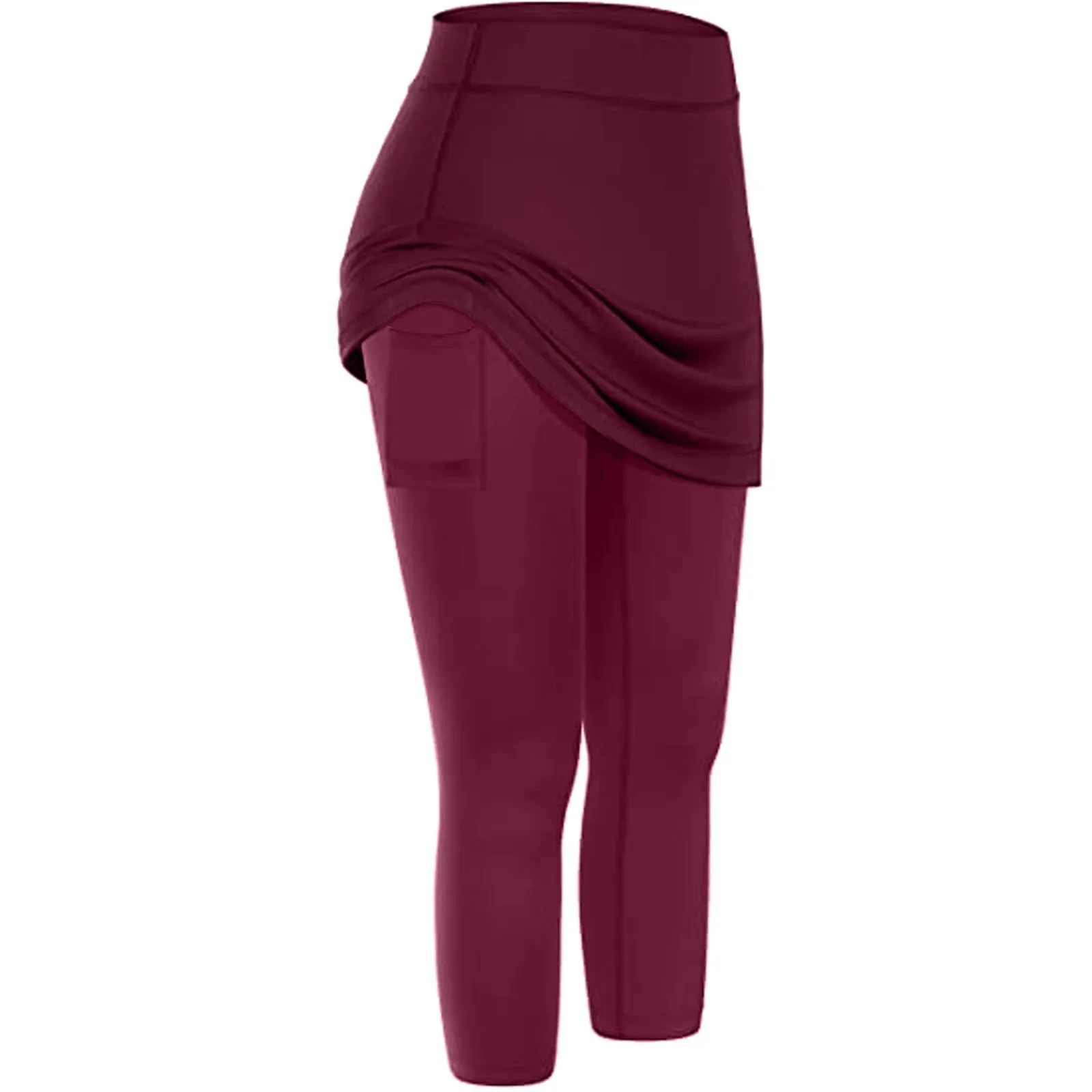 Jacqueline – Women's Tennis Skirted Leggings with Pockets