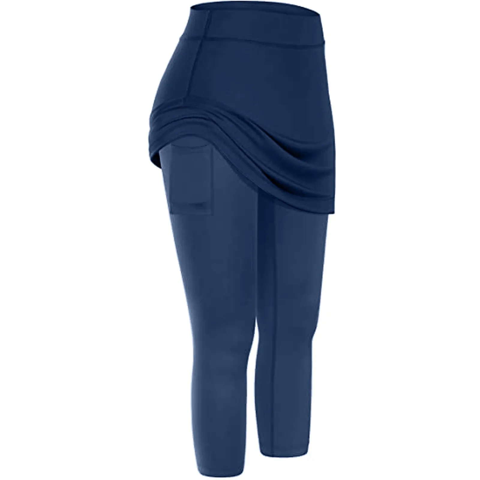 Jacqueline – Women's Tennis Skirted Leggings with Pockets