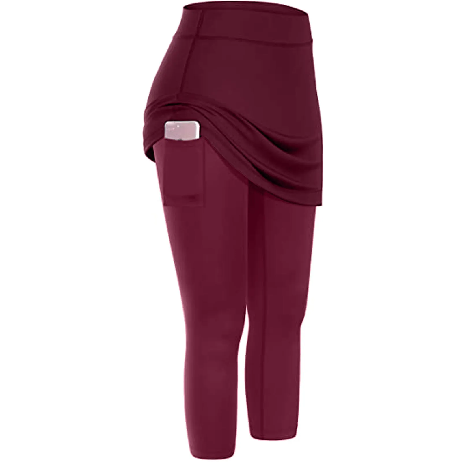 Jacqueline – Women's Tennis Skirted Leggings with Pockets