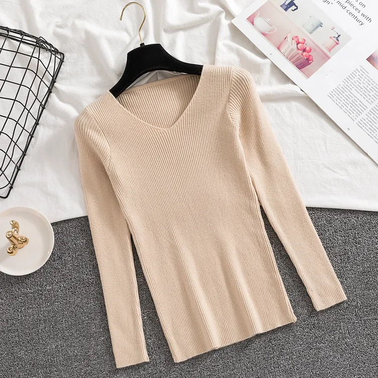 Jade V Neck Women Sweater