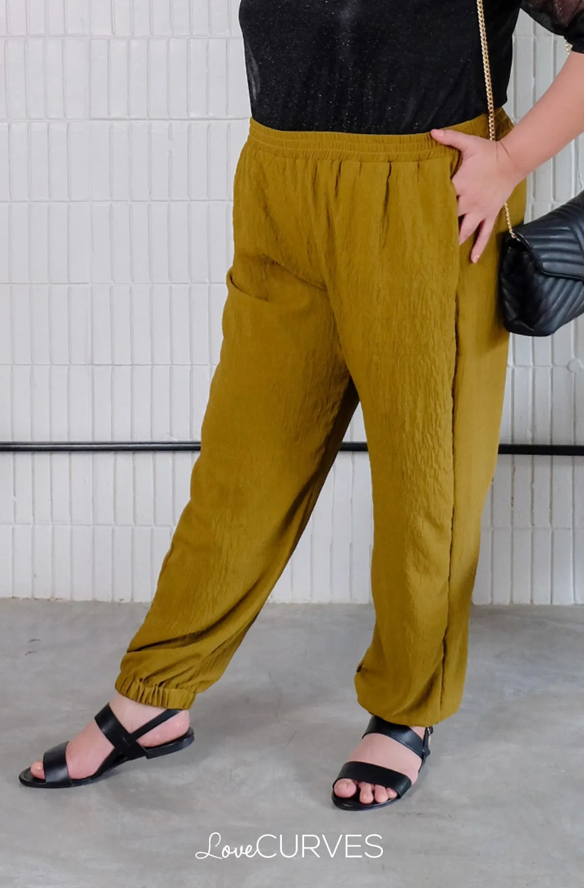 Jogger Pants - Moss