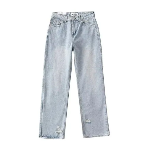 Joskaa Long Denim High street Pants