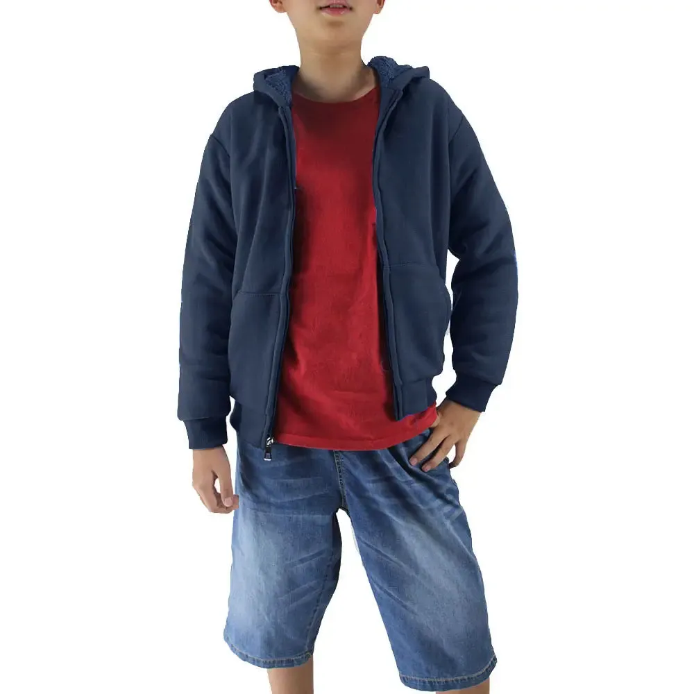 Kid's Sherpa Lined Hoodie