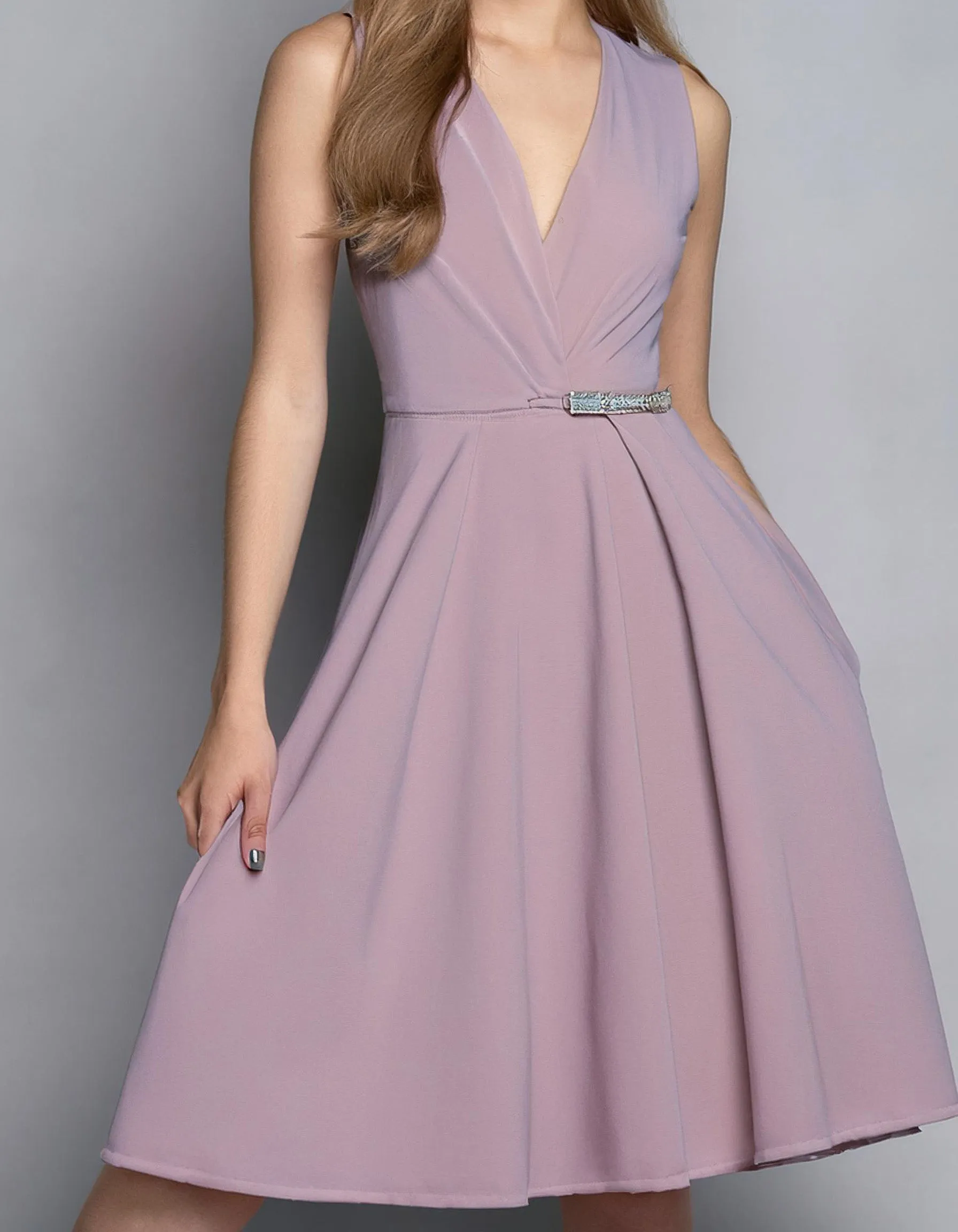 Lavender Grace Cocktail Dress