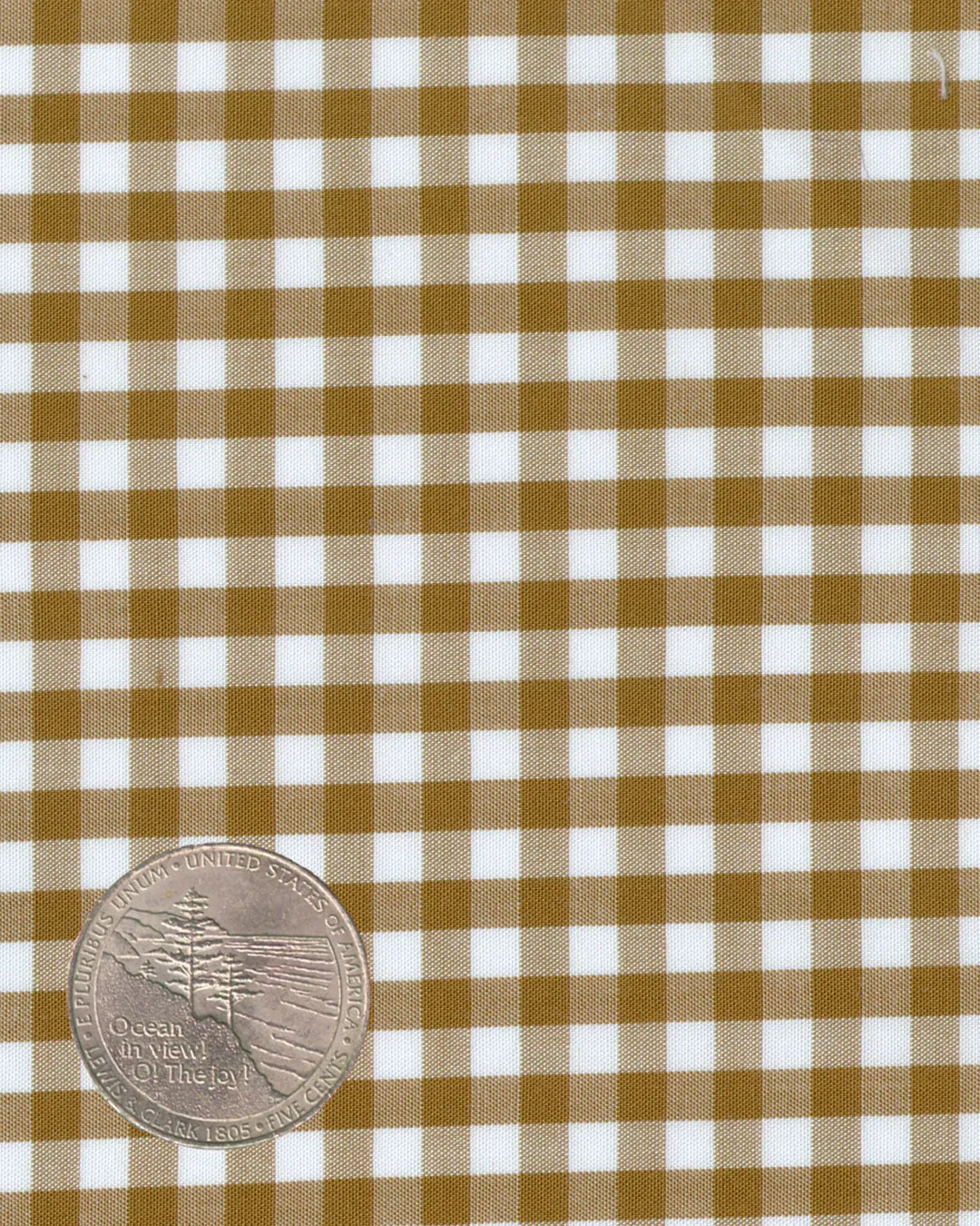 Light Brown Gingham