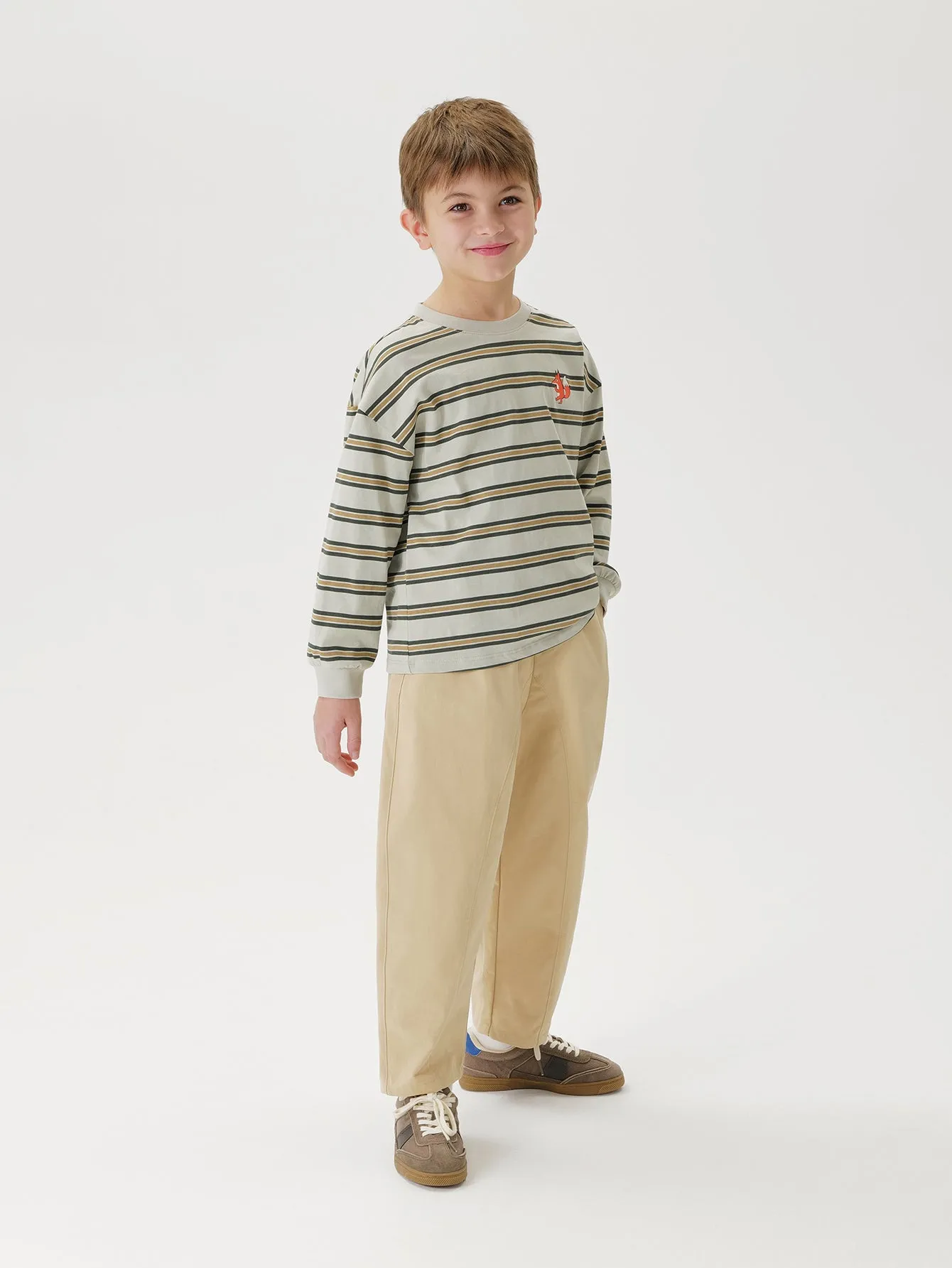 MARC & JANIE Boys Comfortable Versatile Carrot Pants 550378