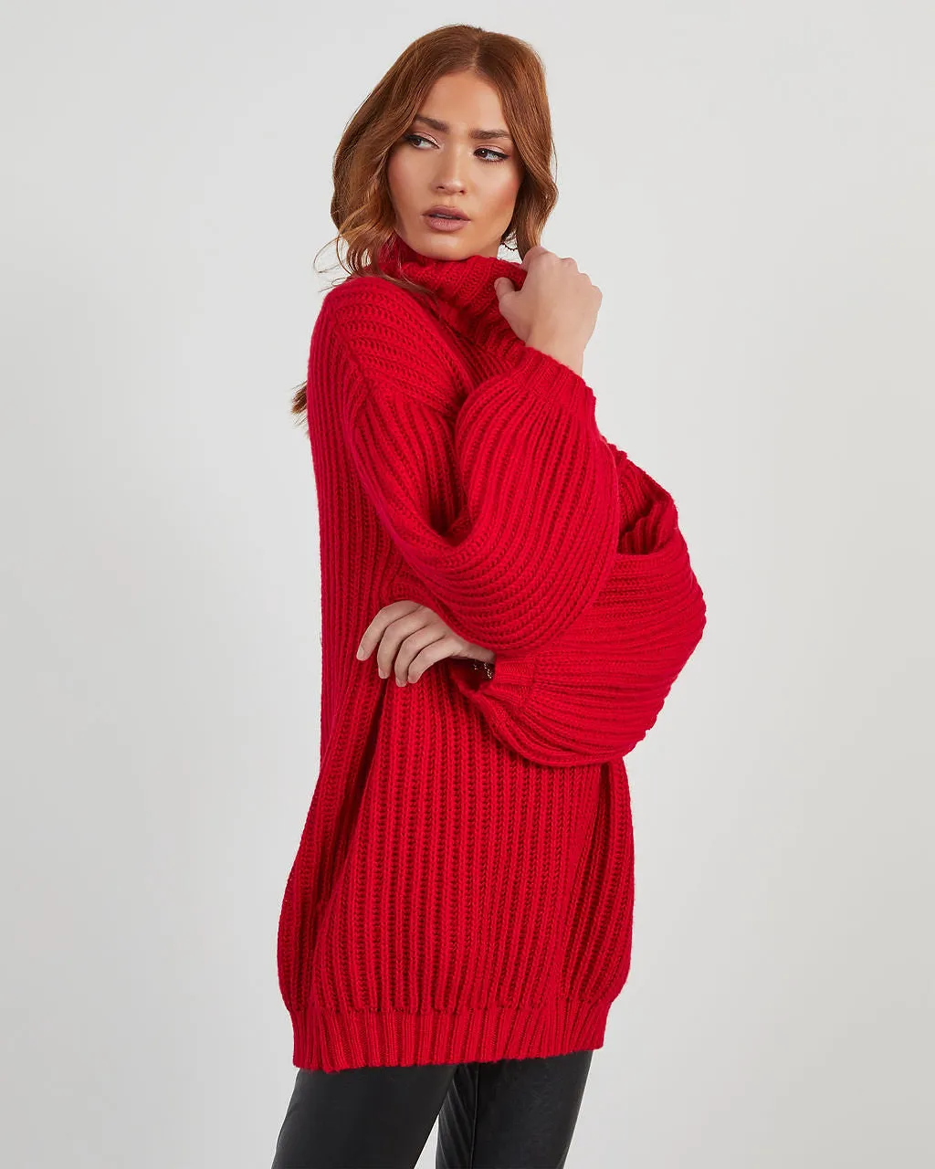 Milligan Oversized Turtleneck Sweater