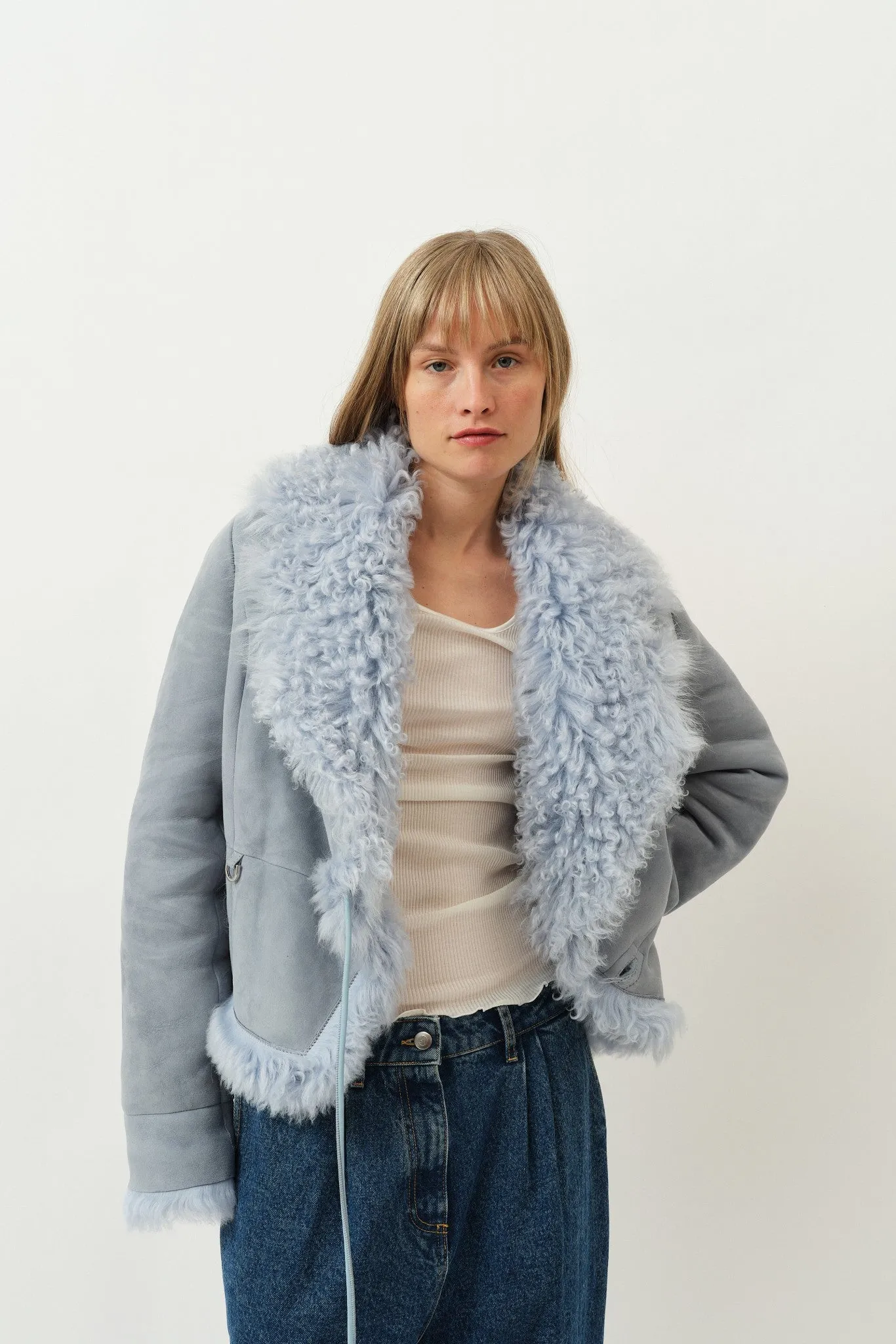 Moss Jacket — Light Blue