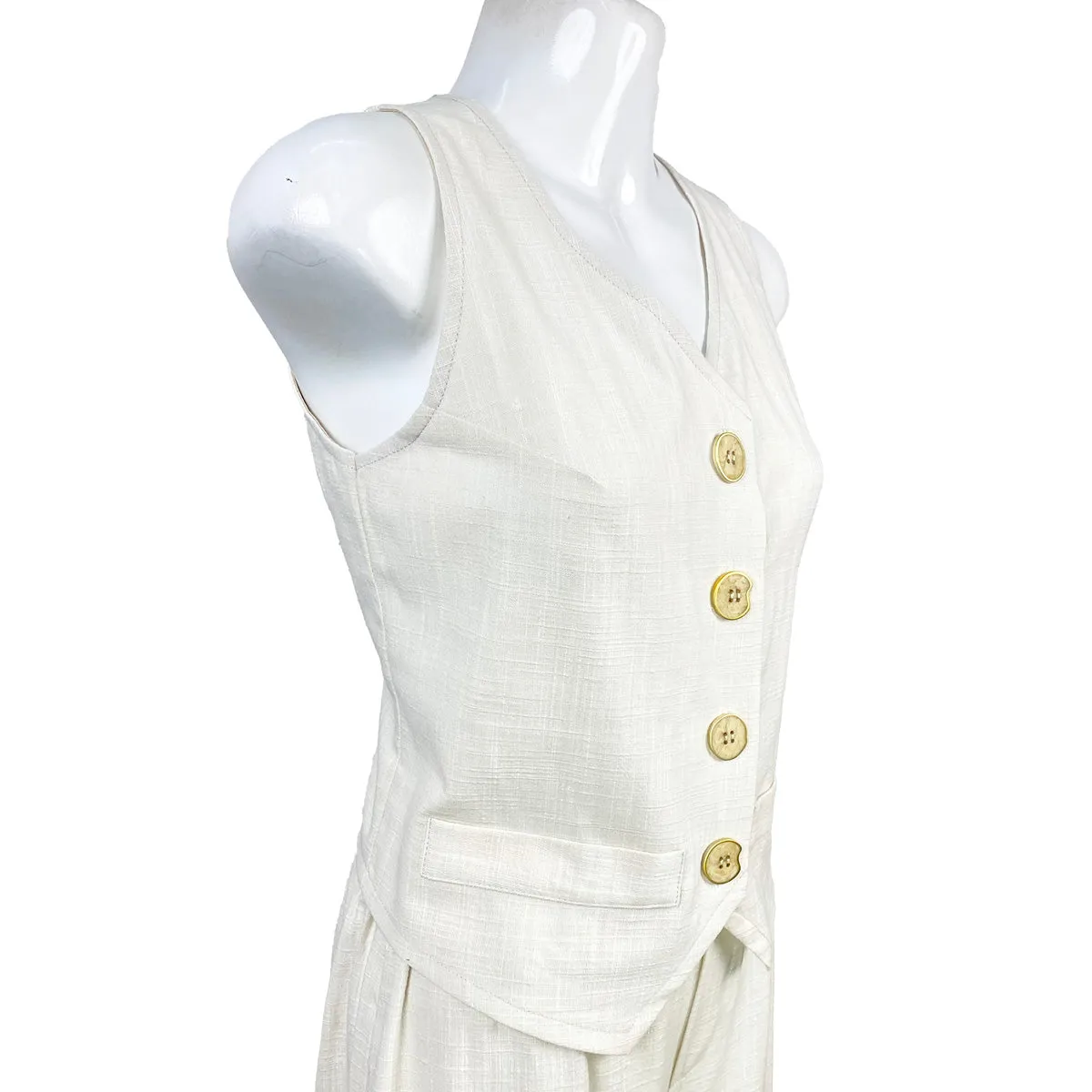 Organic Linen Dianne Vest and Pants