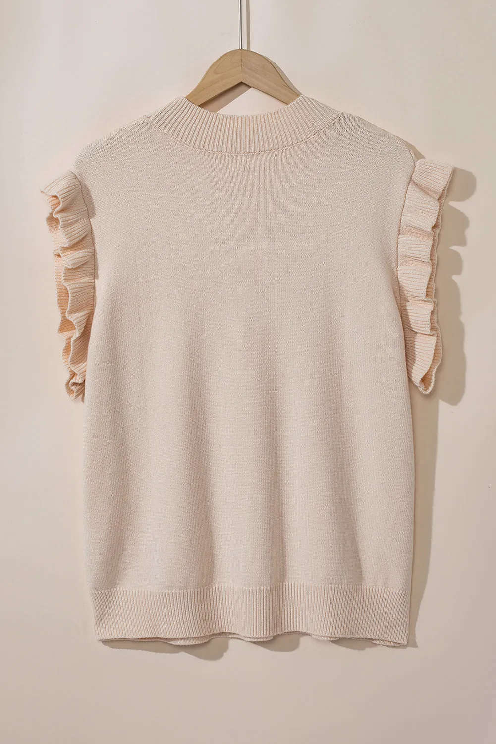 Plus Cable Knit Mock Neck Sweater