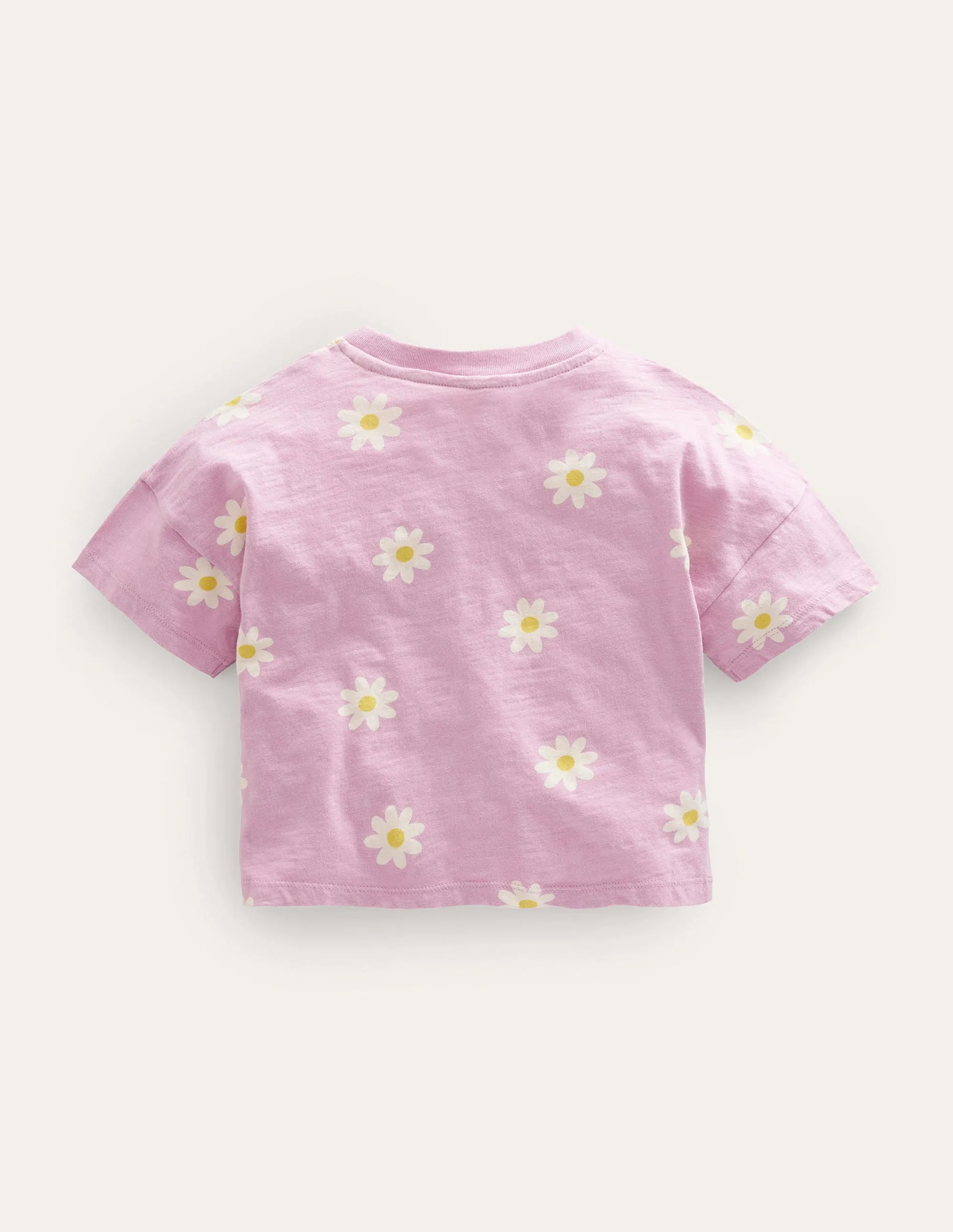 Relaxed T-shirt-Soft Lavender Daisies