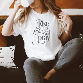 Rise Up & Pray Graphic T-Shirt - IN133