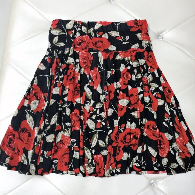 Summer Dance Flare Plus Size Skirt