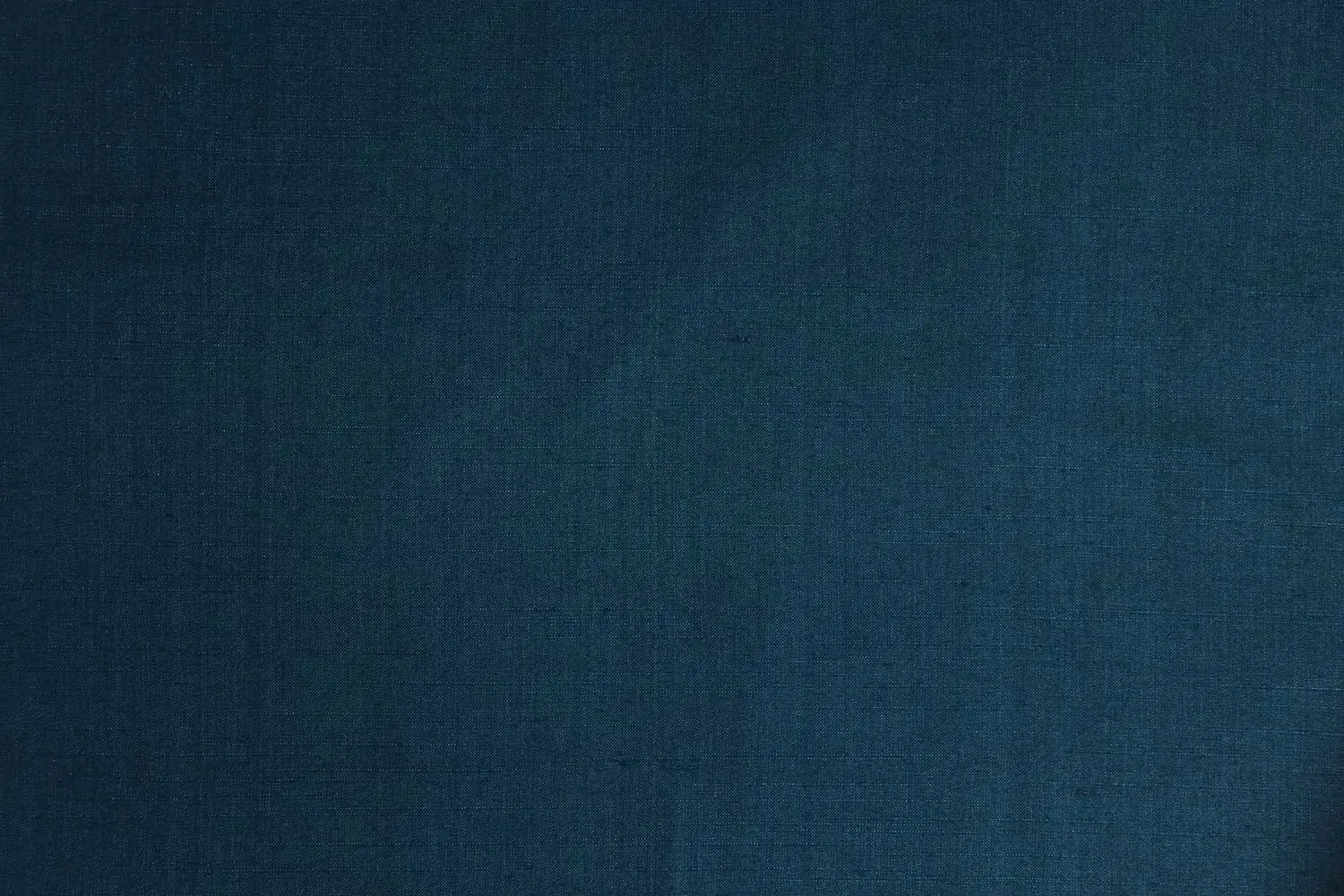 Teal Blue Plain Textured Tussar Cotton Fabric