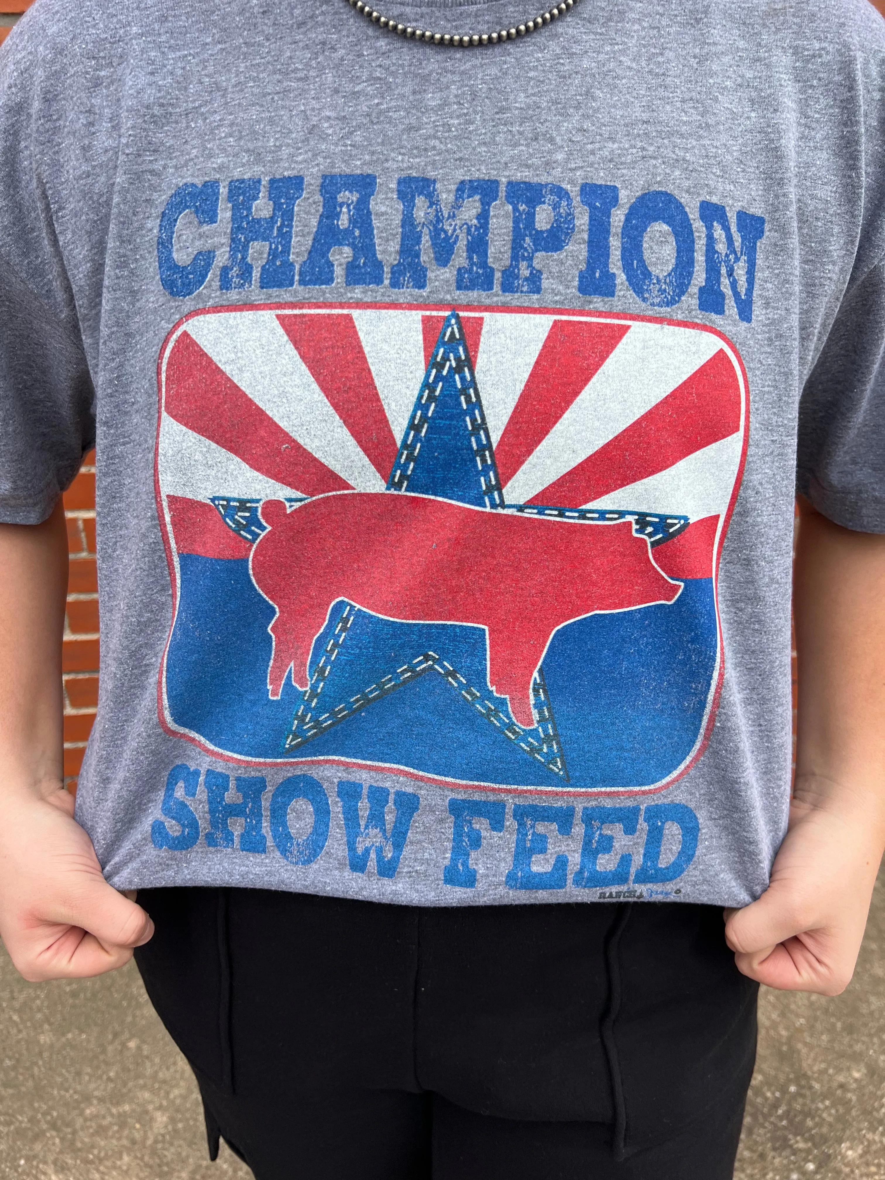 The Champion Show Feed Graphic Tee