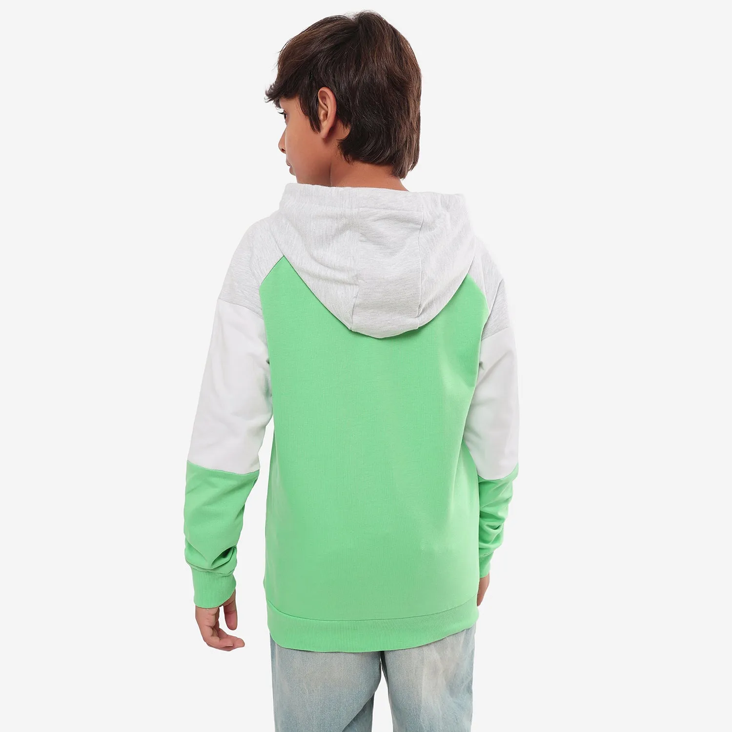 The Goal Time Green Boys Hoodies