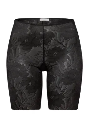 Tina Floral Bike Shorts | Black Beauty 70923-2199