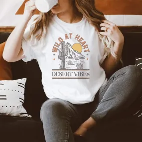 Wild At Heart Desert Vibes Graphic T-Shirt - SW124