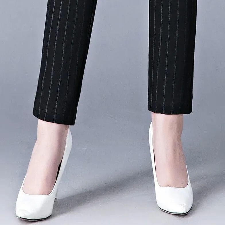 Women - Trousers - Stretch Fabric - Elegant and Comfortable Fit