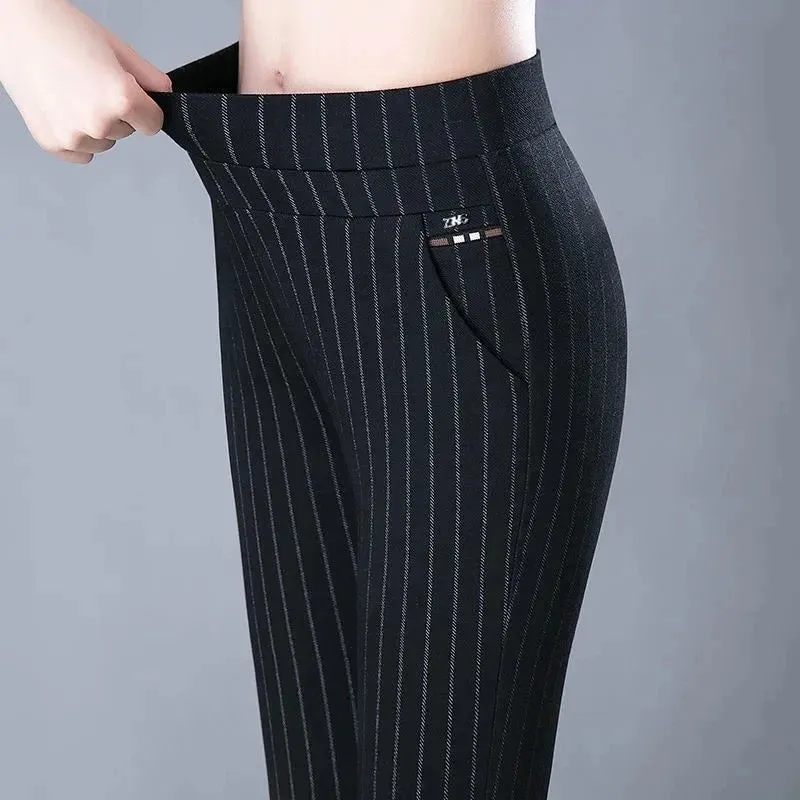 Women - Trousers - Stretch Fabric - Elegant and Comfortable Fit