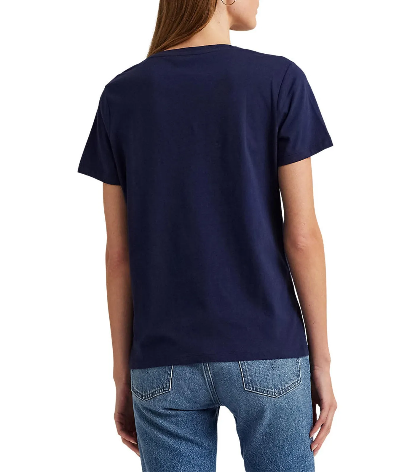 Women's Cotton Jersey Tee Refined Navy