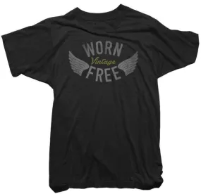 Worn Free T-Shirt - Vintage Wings Tee