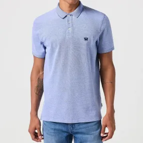 WRANGLER  - Refined Polo Shirt - Blue